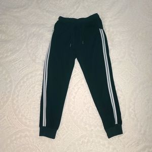 🏃‍♂️ Joggers - Black With White Stripe on Each Leg